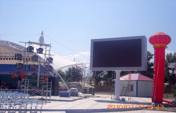 Good price módulo conduzido P10 7500cd/㎡ da exposição de 1R 1G 1B Rgb para a estação de trem on-line